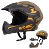 Kask downhill na rower motor enduro zjazdowy W-TEC Campanero Matt Green