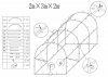 Tunel foliowy - szklarnia ogrodowa AUREA 2x3m
