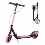 Hulajnoga miejska inSPORTline Discoleta ∙ koła 200 mm ∙ amortyzacja przód/tył ∙ hamulec tarczowy + nożny ∙ 6,5 kg ∙ nośność 100 