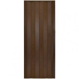 Drzwi harmonijkowe 001P WENGE MAT G - 80 cm