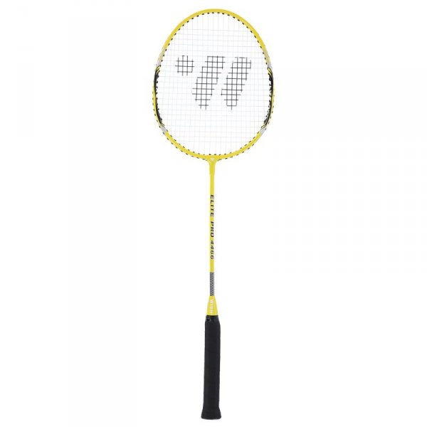 ALUMTEC 4466 ZESTAW RAKIET DO BADMINTONA ŻÓŁTY 2SZT + LOTKI 3 SZT + SIATKA + LINIE WISH