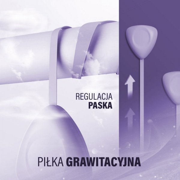 HHM14 HULA HOP VIOLET Z MAGNESAMI I OBCIĄŻNIKIEM + LICZNIK HMS