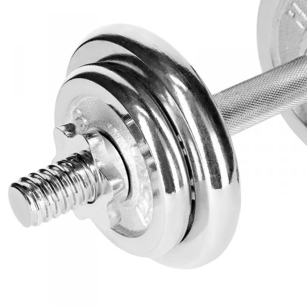 STC20 SZTANGIELKI REGULOWANE W WALIZCE CHROMOWANE 20KG HMS