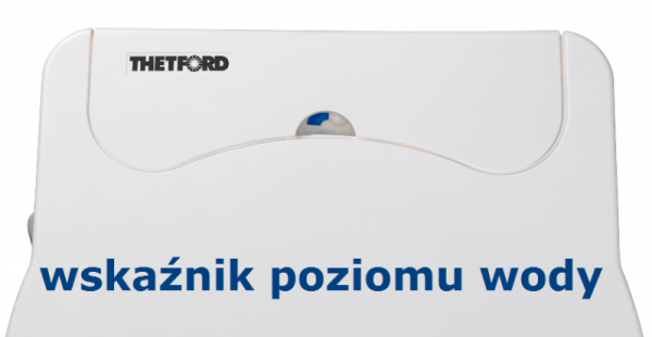 Toaleta turystyczna THETFORD EXCELLENCE 21L przenośna z pompką elektryczną  92306