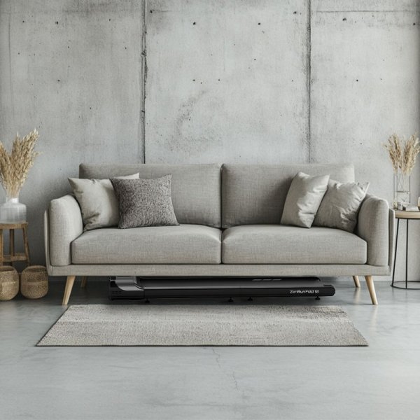 Składana bieżnia domowa inSPORTline ZenRun Fold 10 ∙ do chodzenia ∙ 1-6 km/h ∙ nośność 120 kg ∙ pod biurko ∙ składana ultra komp