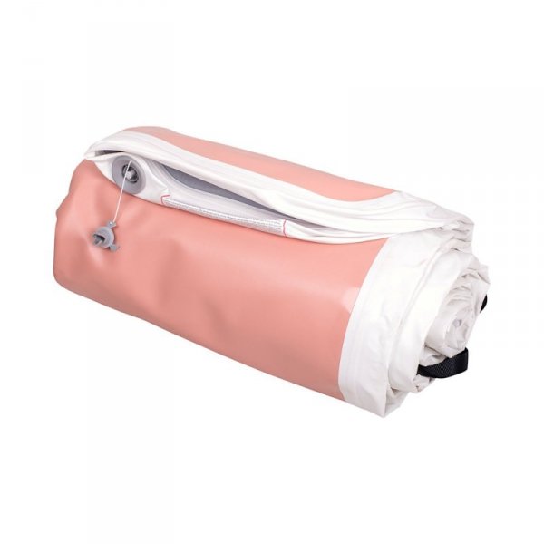 Ścieżka akrobatyczna do ćwiczeń Airtrack inSPORTline Airstunt 500x100x10 cm pink
