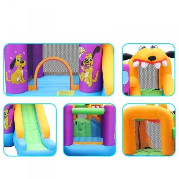 Dmuchany zamek zjeżdżalnia dla dzieci Doctor Dolphin Puppy Slide 72007