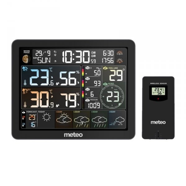 MULTI STACJA POGODOWA METEO SP400 WIFI +MIERNIK ZANIECZYSZCZENIA POWIETRZA