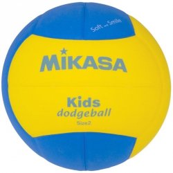 PIŁKA SIATKOWA MIKASA SD20 KIDS DODGEBALL NIEBIESKA R.4
