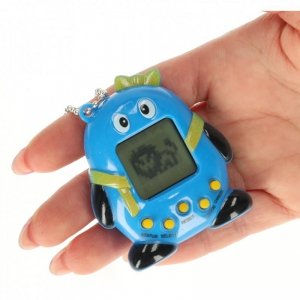 Zabawka Tamagotchi elektroniczna gra zwierzątko niebieskie