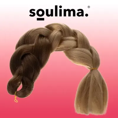 Włosy syntetyczne warkoczyki ombre Soulima 23579
