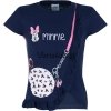 T-shirt Myszka Minnie z torebką granatowy