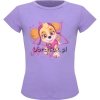 Koszulka Psi Patrol dla dziewczynki fioletowa 2 pack