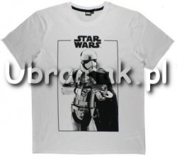 T-shirt Star Wars Sandtrooper biały