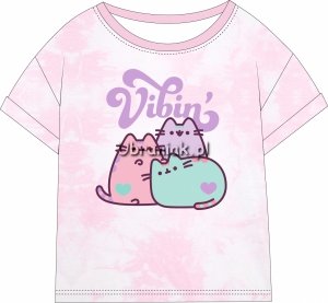 T-shirt Pusheen różowy