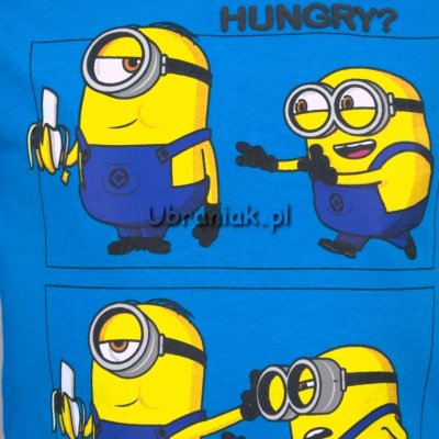 Bluzka Minionki niebieska