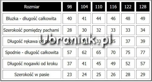  Piżama Kraina Lodu 2 szara