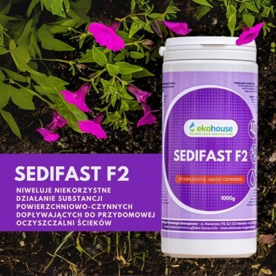 EKOHOUSE SEDIFAST F2- natychmiastowa redukcja piany i kożucha