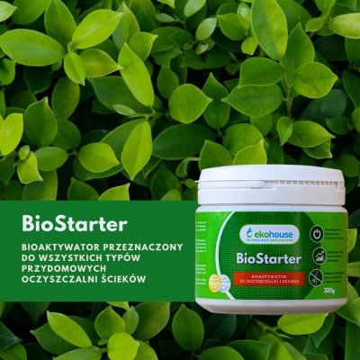 EKOHOUSE BioStarter- bioaktywator do oczyszczalni i szamba