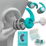 ZATYCZKI DO USZU PŁYWANIA NURKOWANIA NA BASEN SILIKONOWE ETUI WODOSZCZELNE (tds0546)