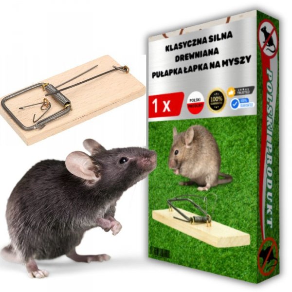 tds0668_Łapka na myszy DREWNIANA