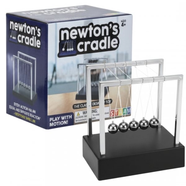 WAHADŁO KULKI NEWTONA NA BIURKO KOŁYSKA IDEALNE NA PREZENT DO BIURA ( tds0811)