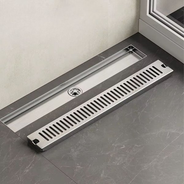 ODPŁYW LINIOWY PRYSZNICOWY NIERDZEWNY NISKI SYFON DUŻA PRZEPUSTOWOŚĆ - 60cm (	tds0777)