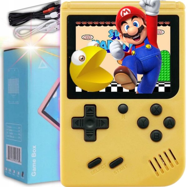 C4_tds0768Z_Konsola Game Box ŻÓŁTA