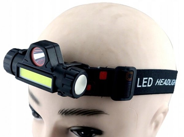 tds0112_Latarka czołowa led USB