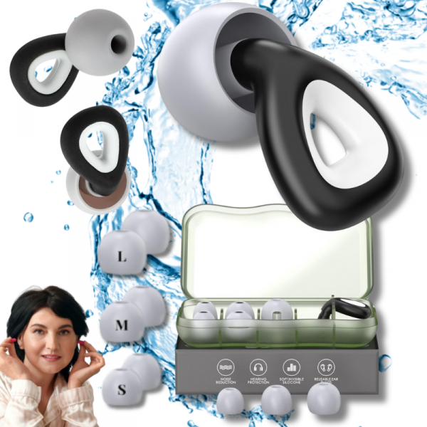 c8_tds0545_Stopery uszu GRAY/BLACK EARPLUG