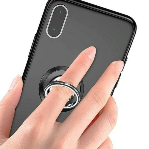 ETUI DO IPHONE 17 PRO CASE + SZKŁO 9H WZMACNIANE 360°CLEAR + UCHWYT RING (tds0742)