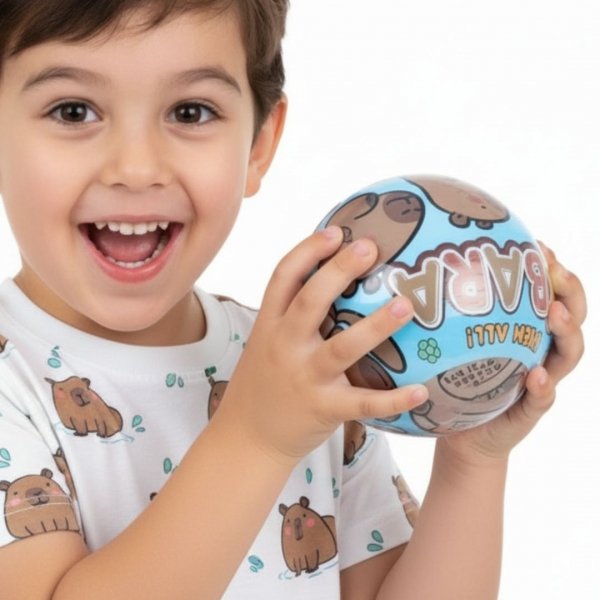 JAJKO ZABAWKA NIESPODZIANKA CAPYBARA KAPIBARA DLA DZIECKA FIGURKA - PREZENT ( tds0839)