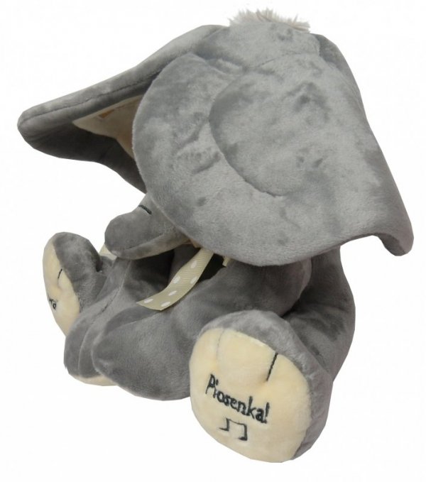 Interaktywny słonik akuku ze złożonymi uszami 