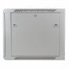 Digitus Szafa wisząca jednosekcyjna 19 9U 501/600/450mm, drzwi szklane, szara (RAL 7035)