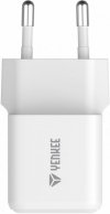 YENKEE Ładowarka sieciowa USB C 20W 3A Power Delivery 3.0 QC 3.0 Biała