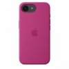 Apple Etui silikonowe do iPhonea 16e - żywy róż