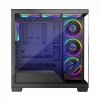 MODECOM Obudowa PC STELLAR 8F ARGB 10 Czarna