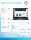 Dell Laptop Dell Pro 13 Premium PA13250 W11P U5-236V/16GB/512GB SSD/13.3 FHD+/Arc/FgrPr/Cams&Mic/5G WWAN+BT/BcklKb/3C/vPro/3YPS 