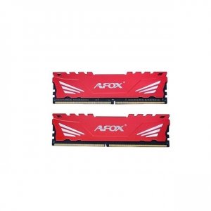AFOX Pamięć do PC DDR4 32GB (2x16GB) Gaming 3200MHz CL16 XMP2 czerwona