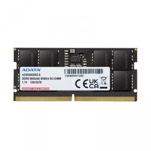 Adata Pamięć do notebooka Premier DDR5 5600 SODIMM 8GB Single Tray