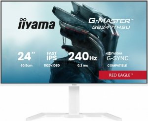 IIYAMA Monitor 23.8 cala GB2471HSU-W1 IPS,FHD,240Hz,2xHDMI,DP,1xUSB 3.2,     1xUSB C, Adaptive G-SYNC - 1920 x 1080 @48-240Hz  D