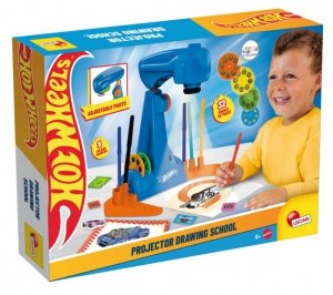 Lisciani Zestaw Szkoła rysowania z projektorem - Hot Wheels