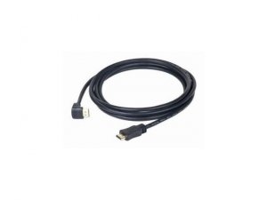 Gembird Kabel HDMI-HDMI v2.0 3D TV High Speed Ethernet 1.8M kątowy 90'' (pozłacane końcówki)