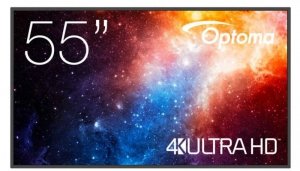 Optoma Monitor wielkoformatowy 55 cali N3551K matowy 24h/7,450cd/m2,USB-C,4K UHD (3840 x 2160),Android 11,Wifi+BT,OMS   kod prod