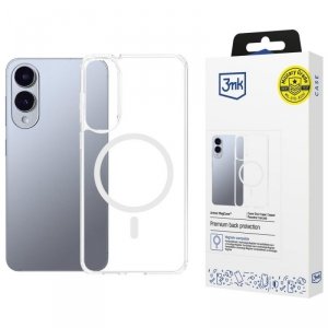 3MK Etui Armor MagCase do Samsung S25 Edge MagSafe przezroczyste