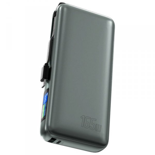 4smarts Powerbank Enterprise 20000mAh 165W z wbudowanym kablem USB-C LCD