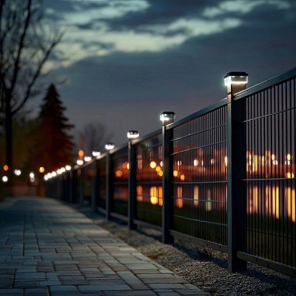 GreenBlue Lampa solarna LED na słupek GB125 WW 60x40mm, 3200K