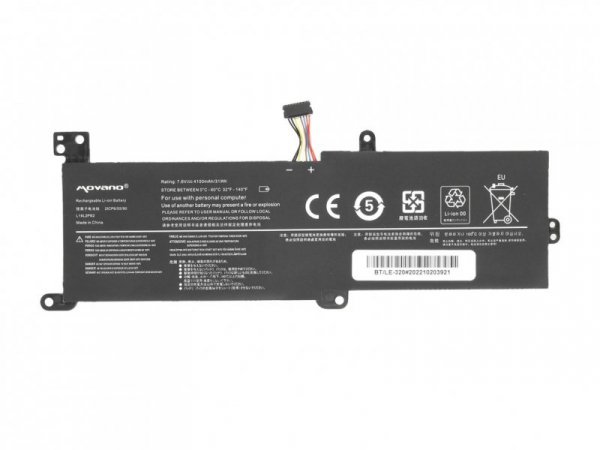 Movano Bateria L16L2PB2 do Lenovo IdeaPad 320 - 4100 mAh (31 Wh)
