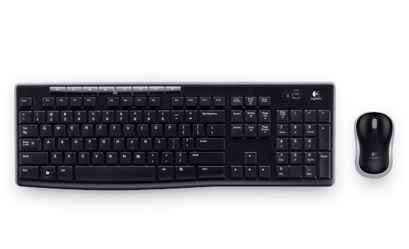 Logitech MK270 Bezprzewodowy zestaw klawiatura i mysz 920-004508