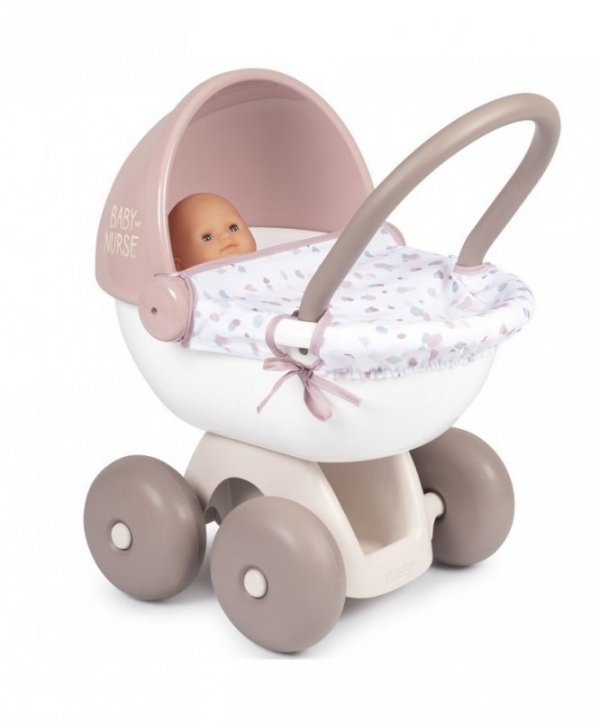 Smoby Wózek głęboki z daszkiem Baby Nurse